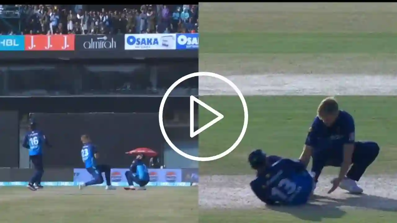 [Watch] Willey, Rizwan & Usman Involved In A Bizarre Drop Catch Affair In PSL 2024